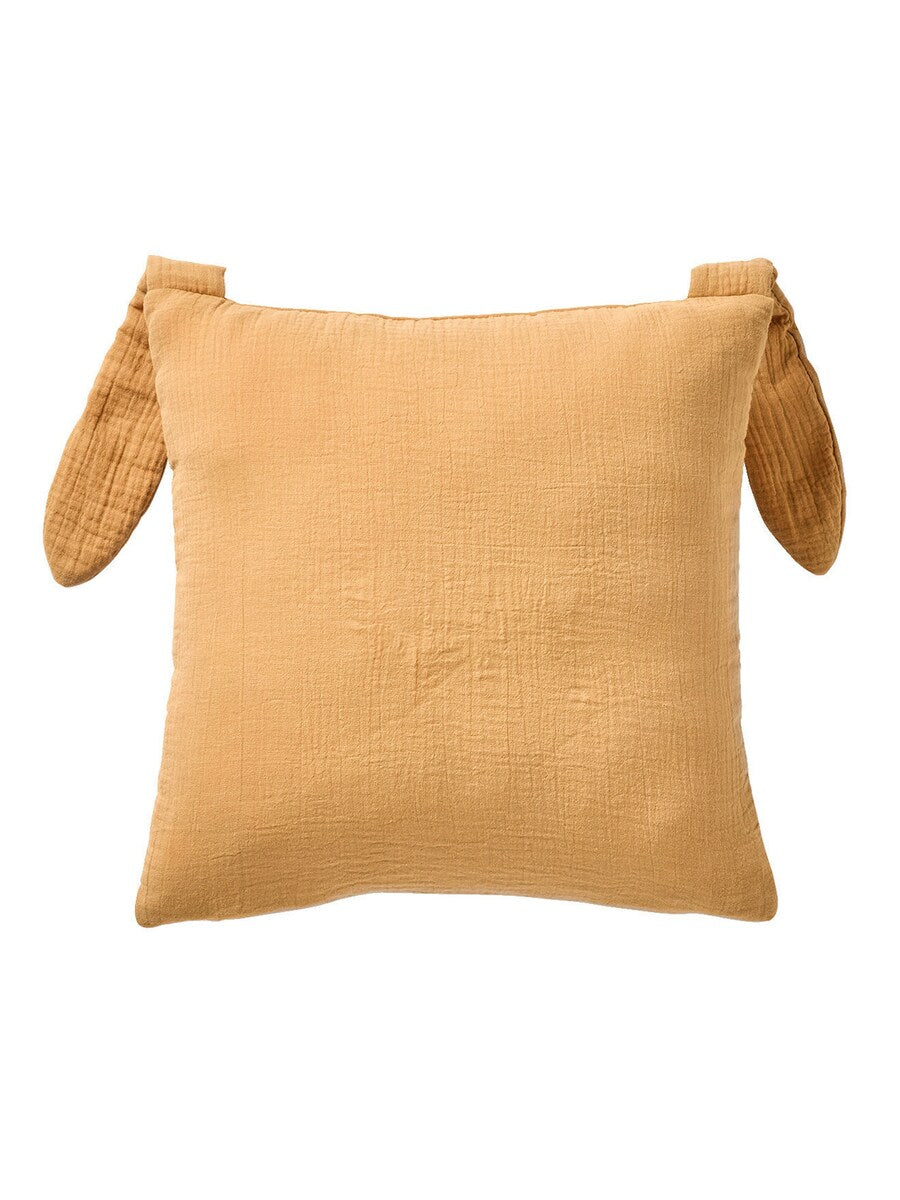 Dyrepute i muslin bomull 40x40 cm Øko-Tex bakside