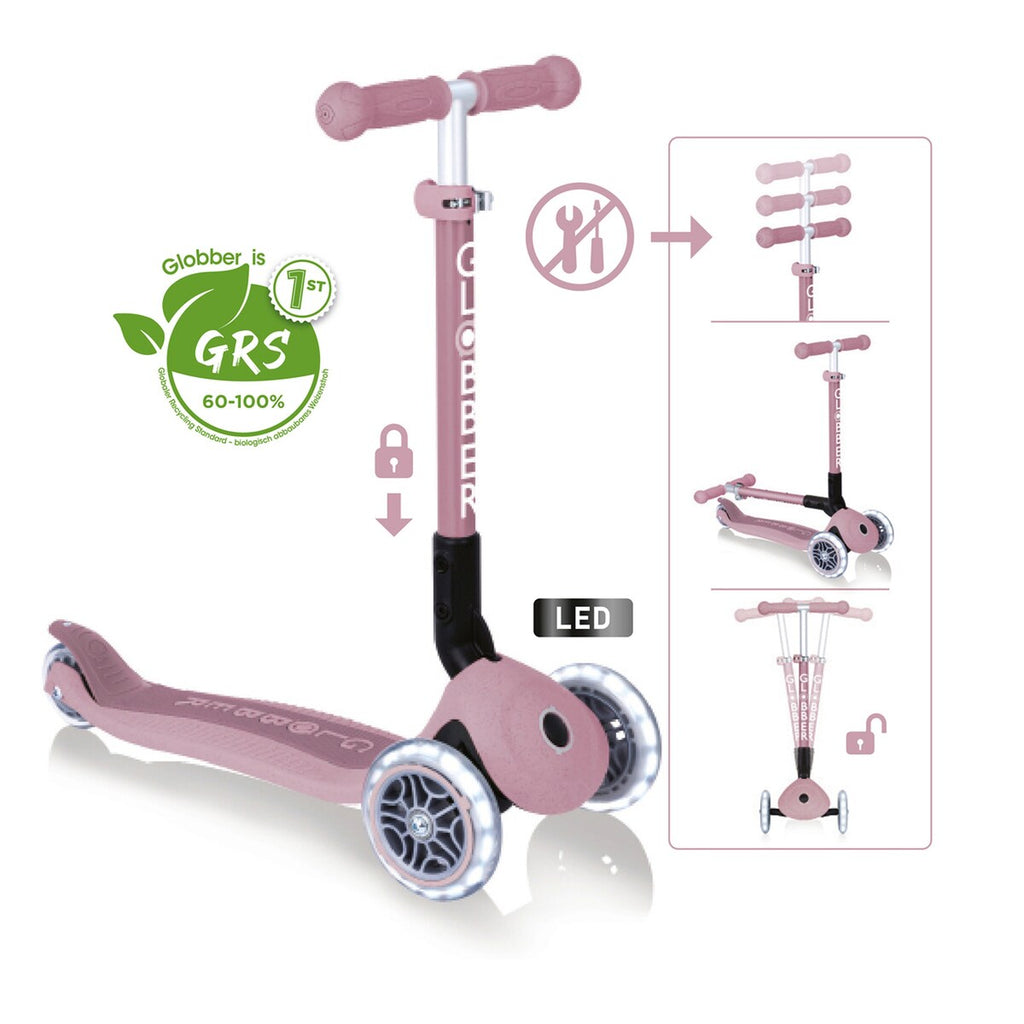Sparkesykkel Junior Foldable Lights ECO fra 2 år - Globber