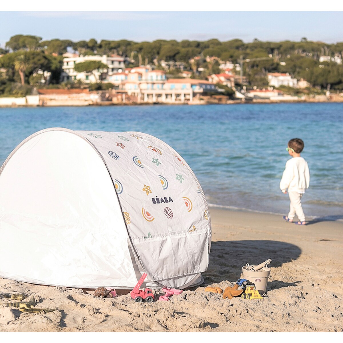 Strandtelt Breezy med UV-beskyttelse 50+ pop-up design - Béaba