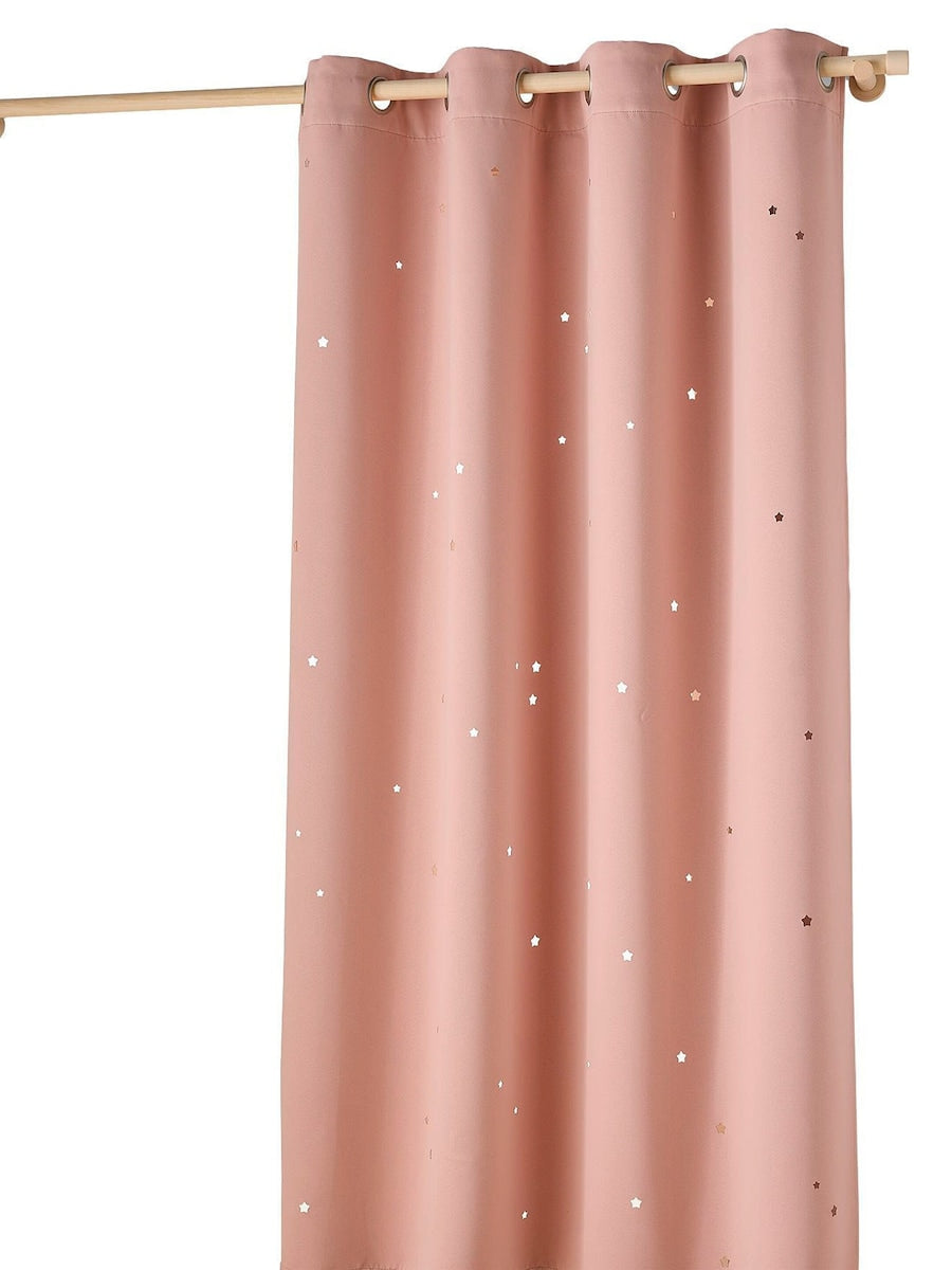 Mørkleggingsgardin med utstansede stjerner polyester - Vertbaudet