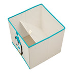 Oppbevaringsboks sammenleggbar 33x33x33 cm polyester - littleworld