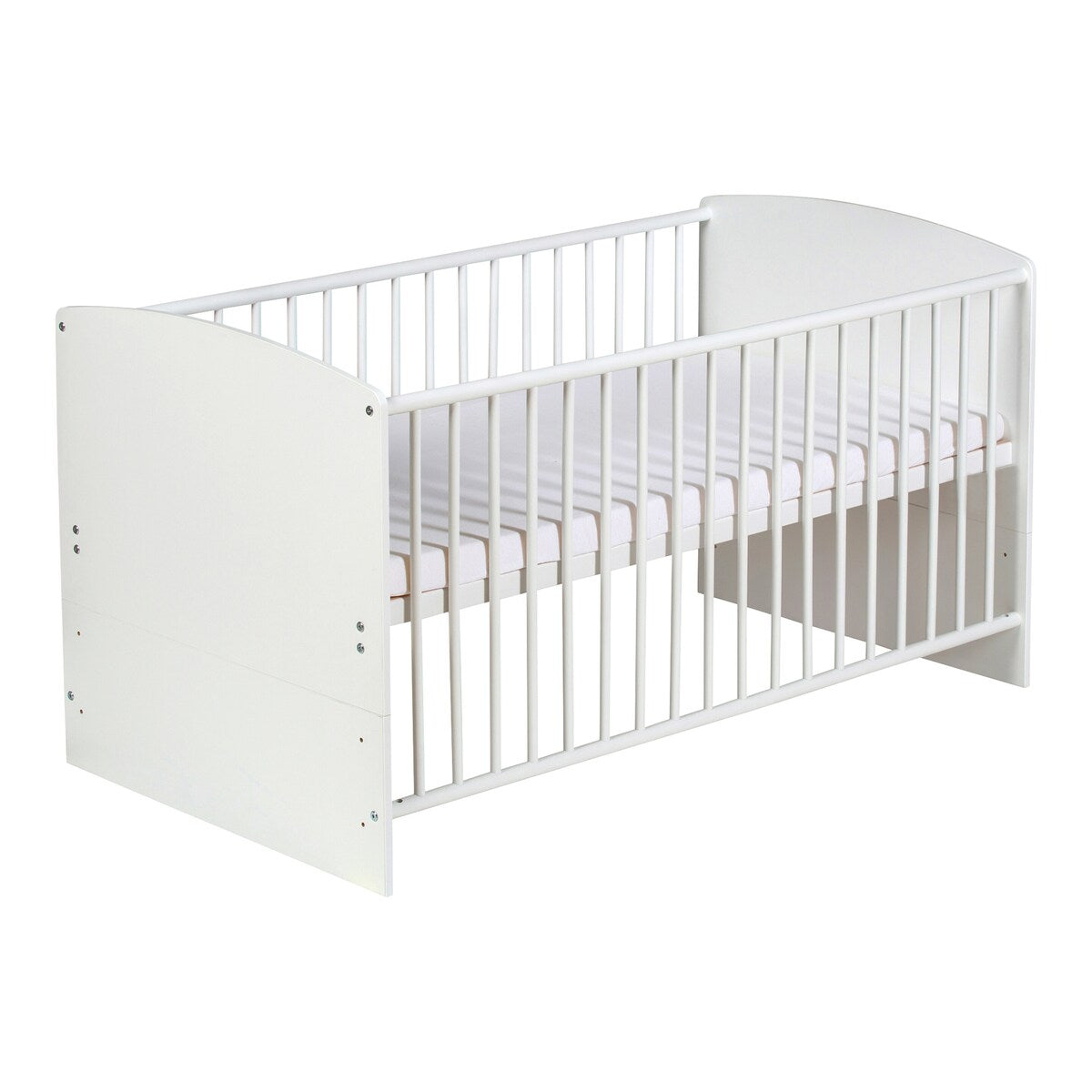 Sprinkelseng med komplett utstyr Classic White 70x140 cm - Schardt
