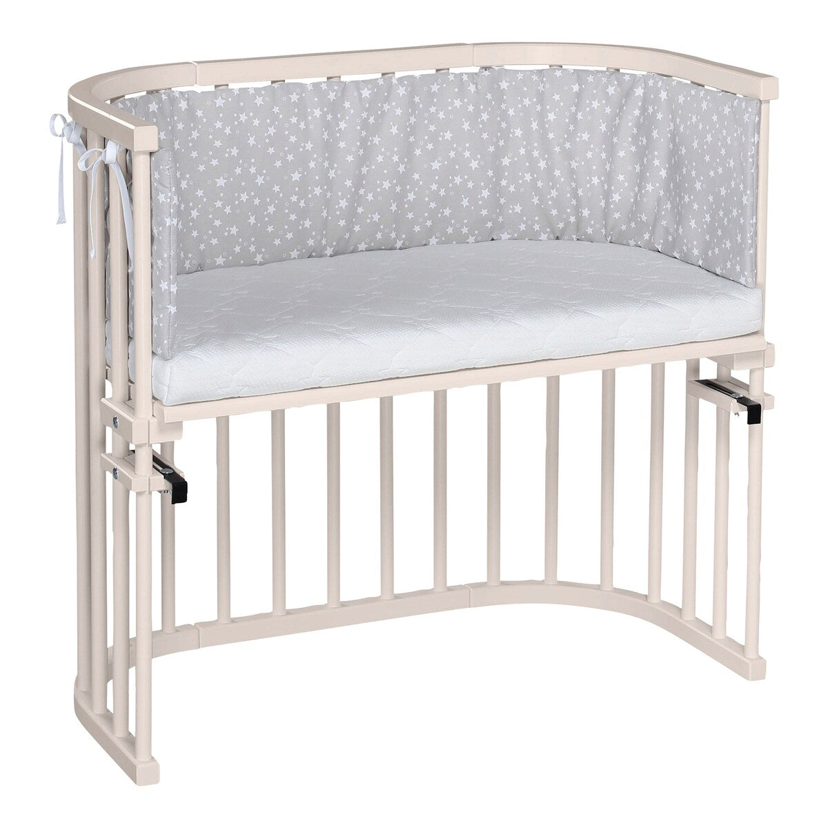Bedside crib Original 81x43 cm massiv bøk - babybay