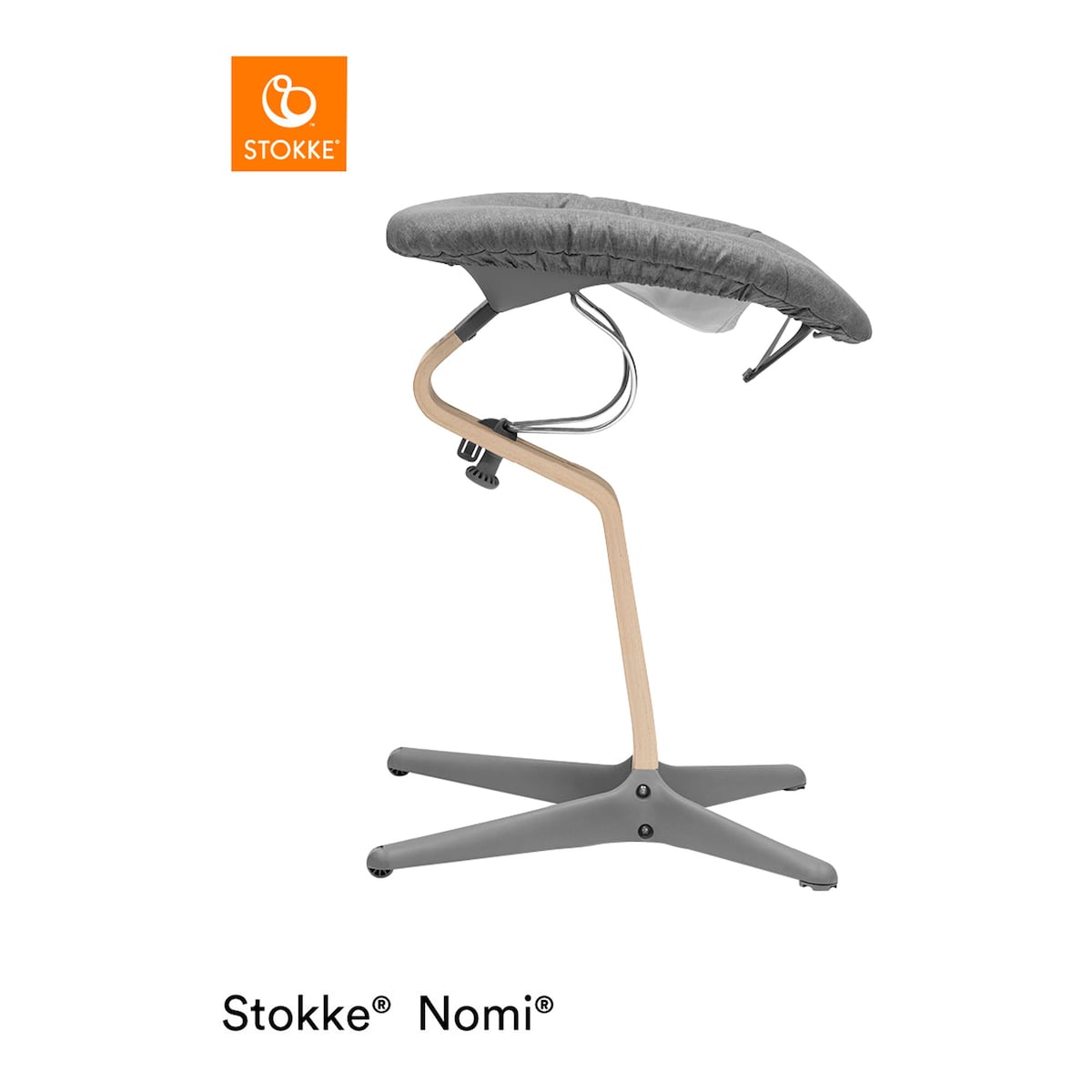 Nomi barnestol i eik med newbornsett og babysett - Stokke