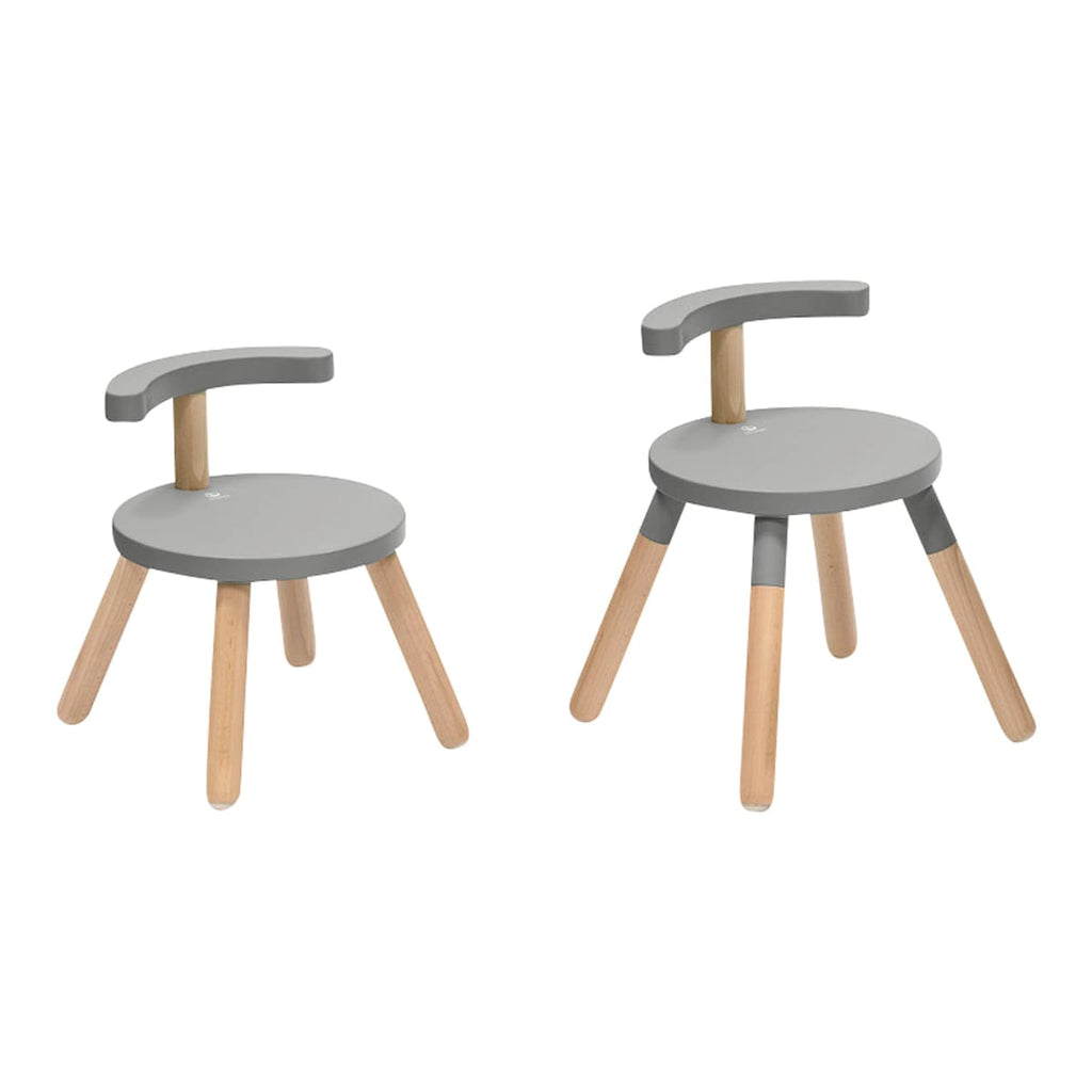 Multifunksjonsbord MuTable V2 med trestol, 3 høyder - Stokke