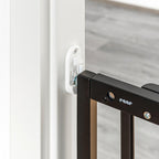 Dør- og trappegrind skrumontering 63-106 cm høyde 75 cm - reer