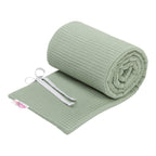 Sengebeskytter vaffelpiké for babybay Maxi/Boxspring/Comfort 168x23 cm - babybay