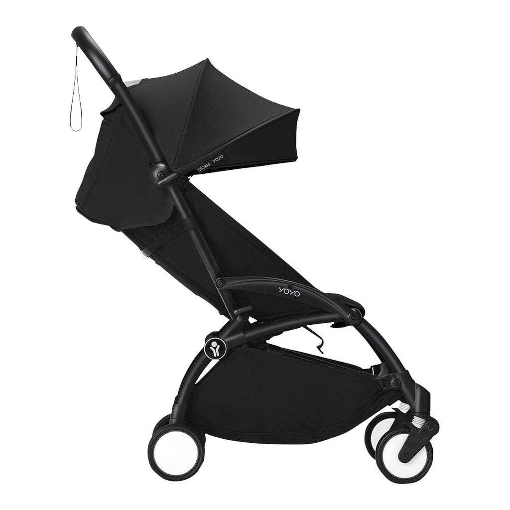 Pakke Tripp Trapp barnestol inkl. YOYO3 stell svart & tekstilsett 6+ svart - Stokke