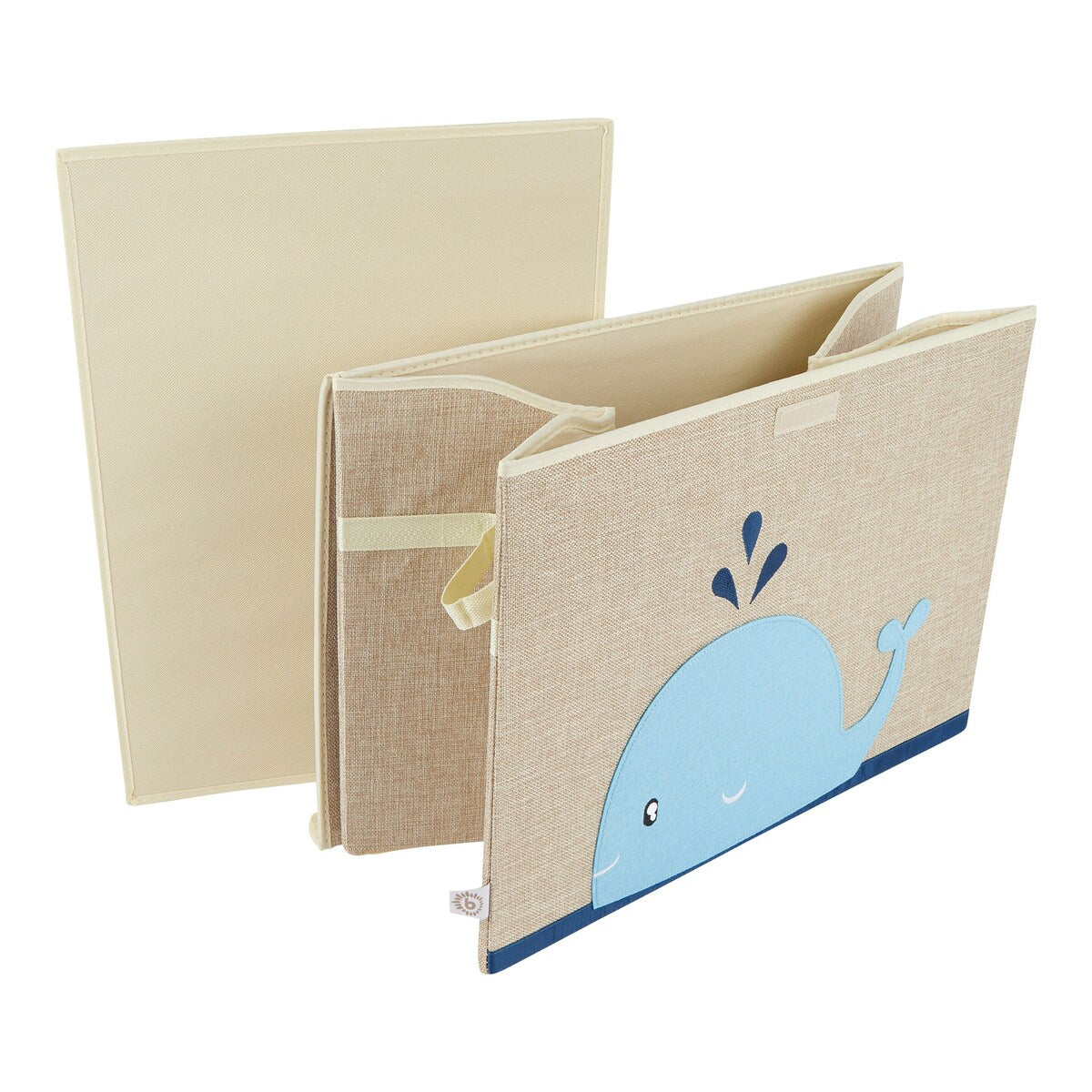 Oppbevaringskiste med lokk 36x51x36 cm polyester - Bieco