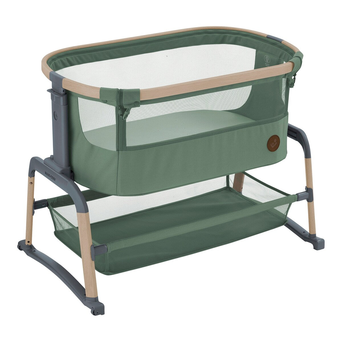 Bedside crib Iora Air med madrass og reiseveske fra fødsel - Maxi-Cosi