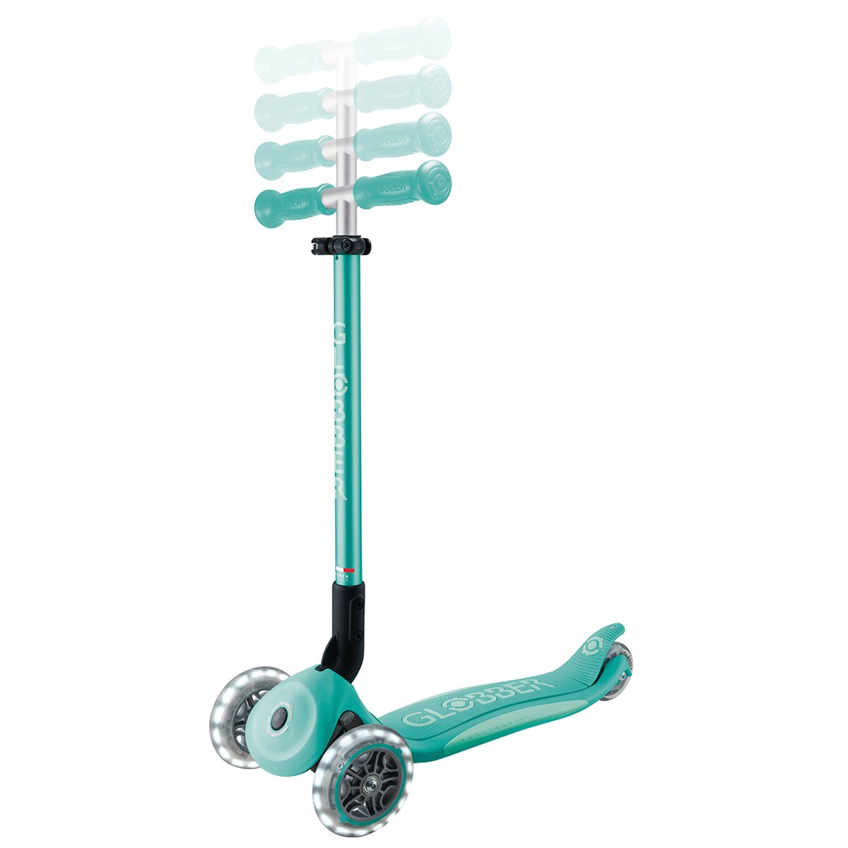 Sparkesykkel PRIMO Foldable Plus Lights fra 3 år - Globber