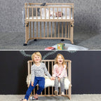 Sengehest Boxspring Comfort Plus 89x51 cm massiv bøk - babybay®