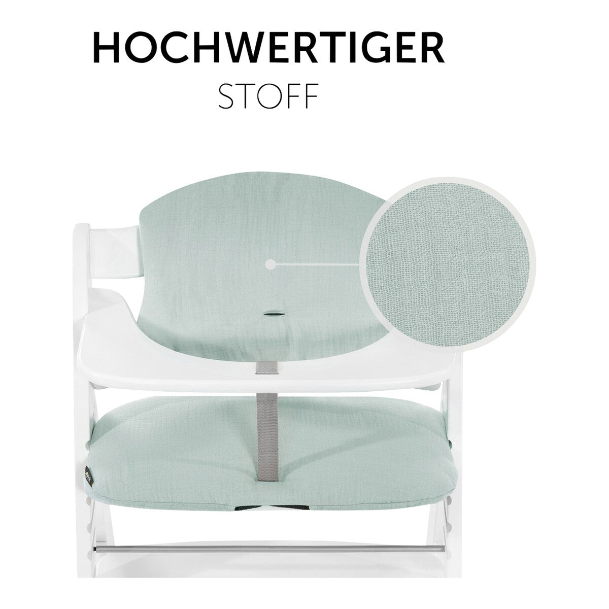 Sittepute Select musselin for Alpha+ barnestol, 2-delt - Hauck