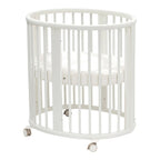 Sprinkelseng Sleepi Mini med ombygningssett, 2 madrasser og 2 laken - Stokke