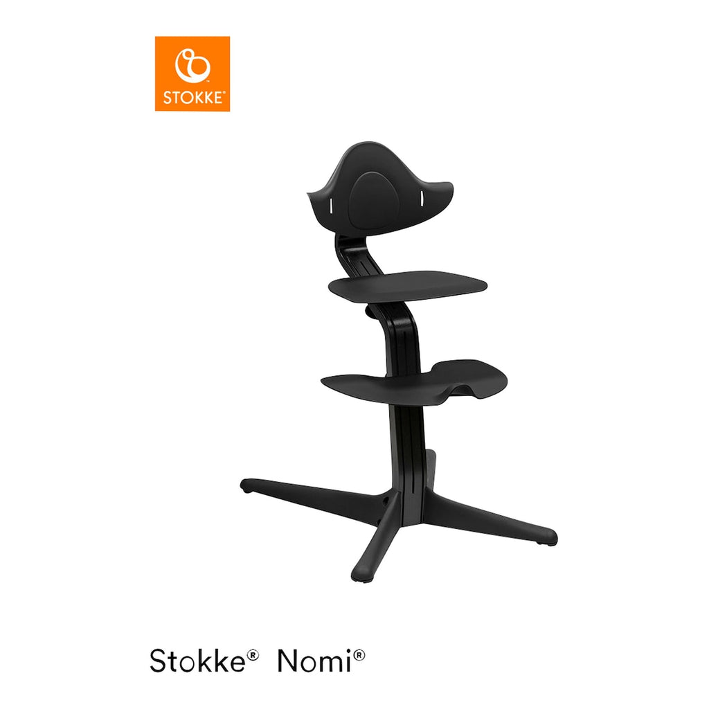 Nomi barnestol med newborn-sett og babysett, eik/bøk-finer - Stokke