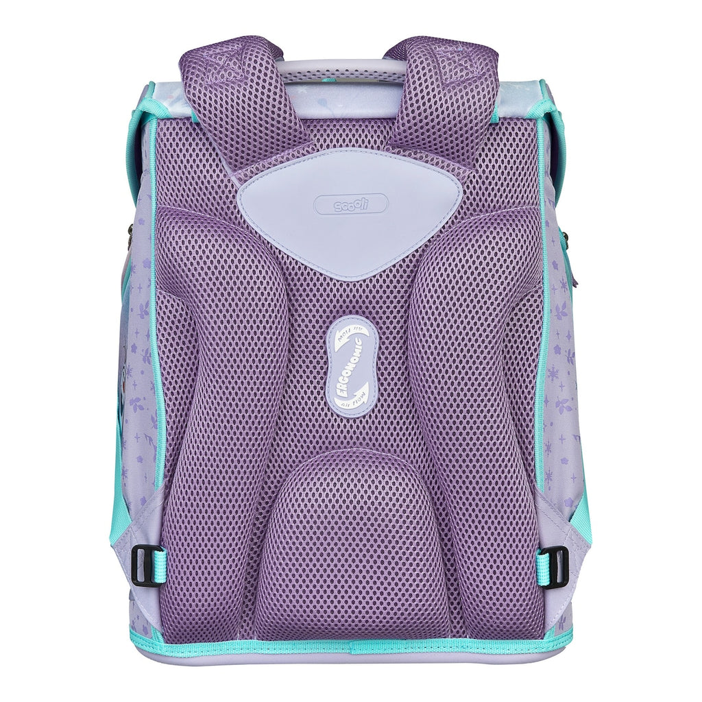 Skolesekk-sett EasyFit 5 deler med pennal og gymbag - Scooli