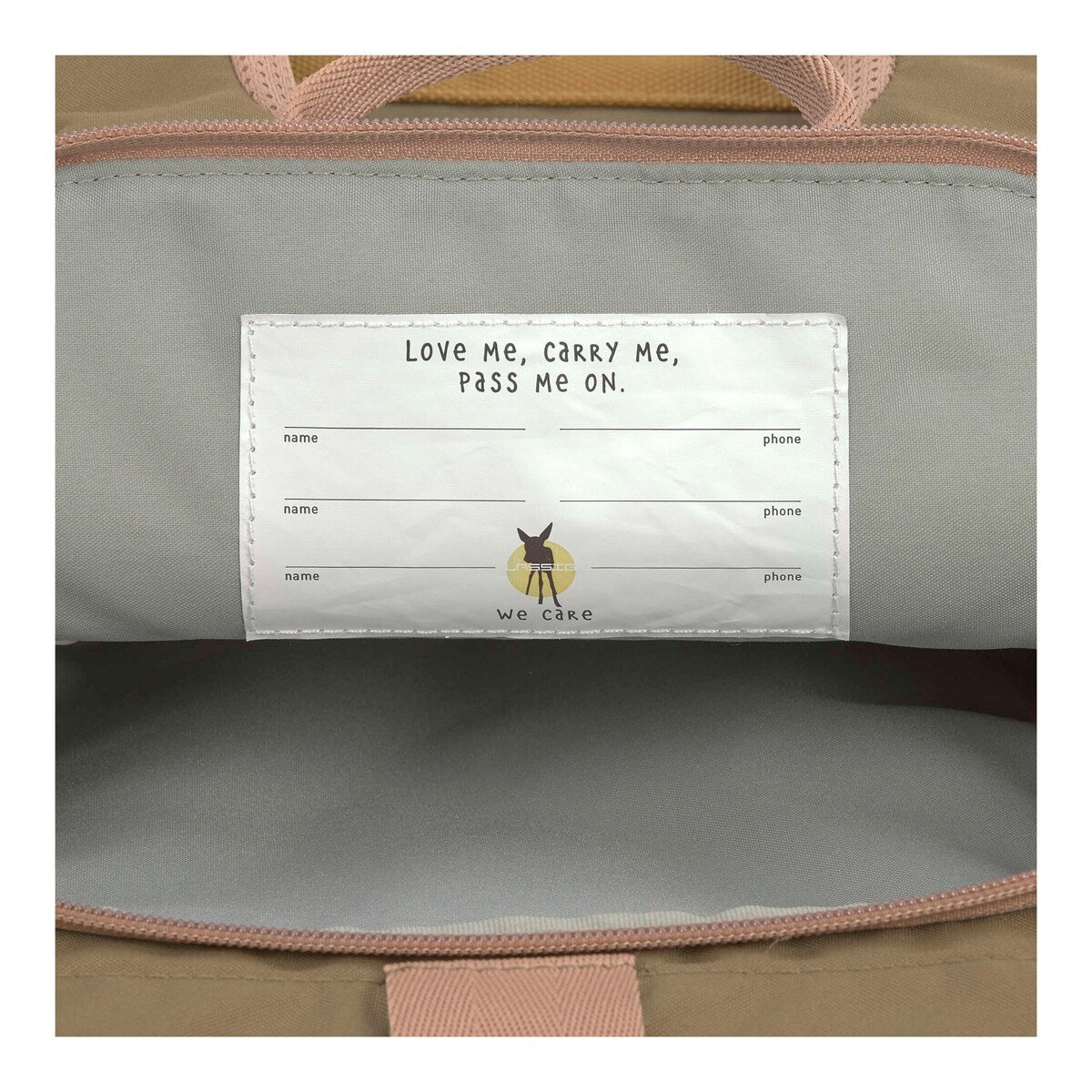 Barnehagesekk Mini Rolltop Backpack fra 3 år - Lässig