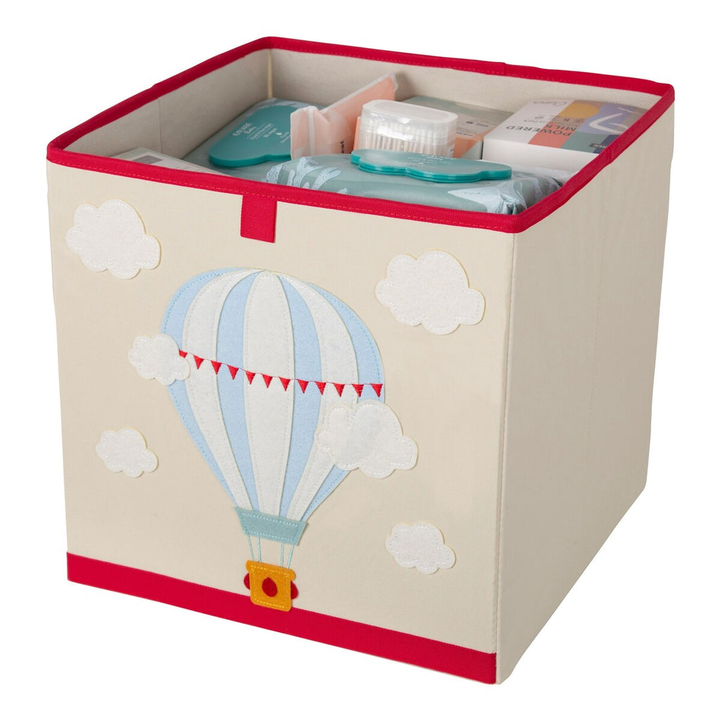 Oppbevaringsboks sammenleggbar 33x33x33 cm polyester - littleworld