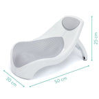 Einklappbare føtter på Badekarsete Delfin ergonomisk form