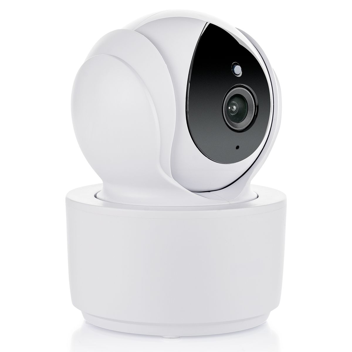 Ekstrakamera til BabyCam XL Move 350 grader dreibar hvit front