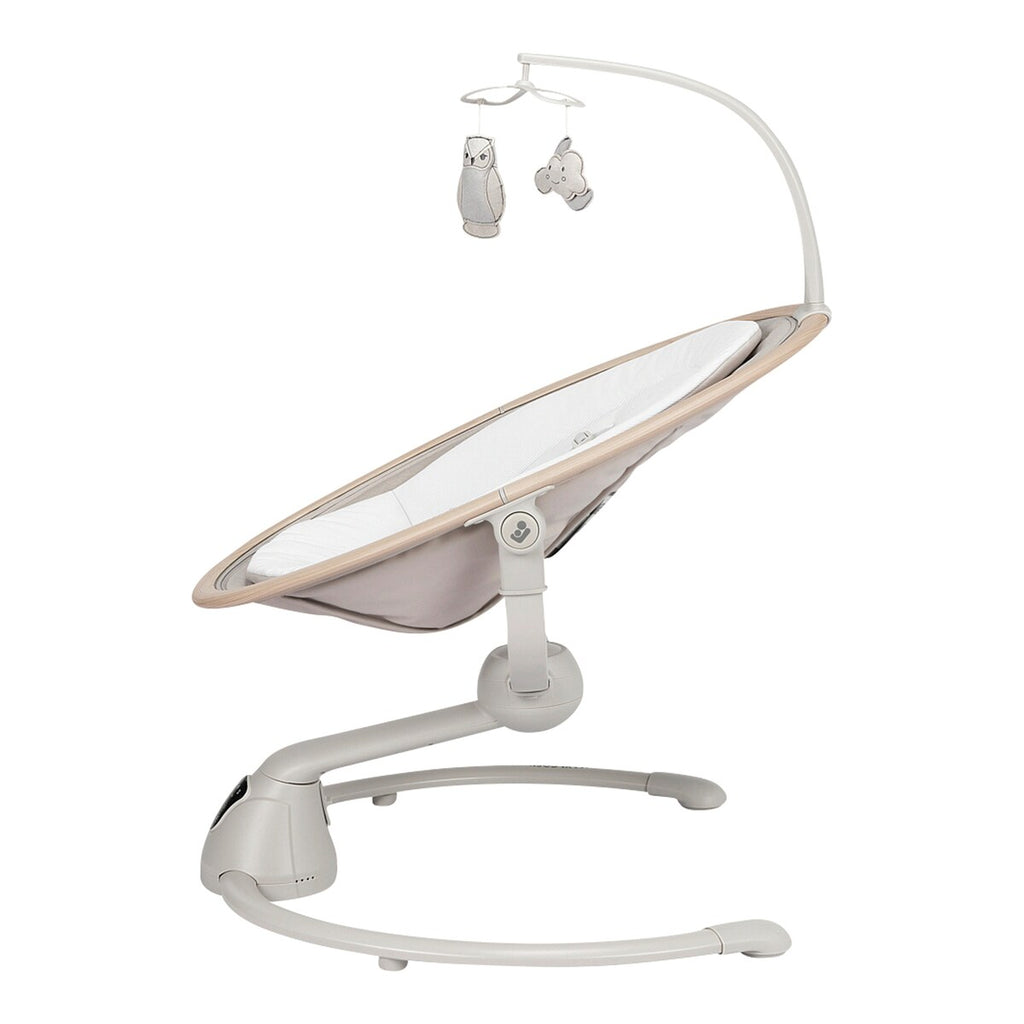 Elektrisk babyhuske Cassia Swing montert med mobil