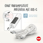 Elektrisk brystpumpe Soft&Easy montert med Perfect Match flaske