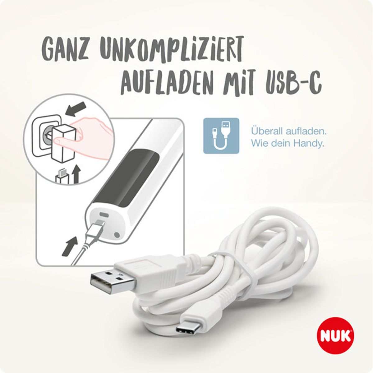 Elektrisk brystpumpe Soft&Easy montert med Perfect Match flaske