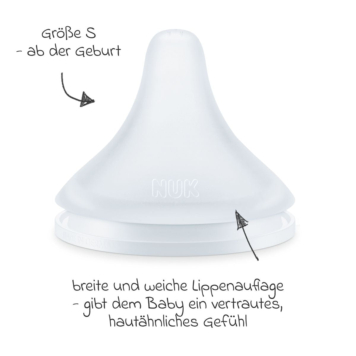 Elektrisk brystpumpe Soft&Easy pakket klar til bruk