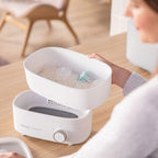 Elektrisk dampsterilisator 3-i-1 med tørkefunksjon Philips Avent i bruk