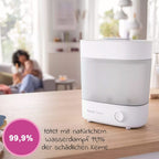 Oversikt over modulær innredning i Elektrisk dampsterilisator 2-i-1 SCF291/00 Philips Avent