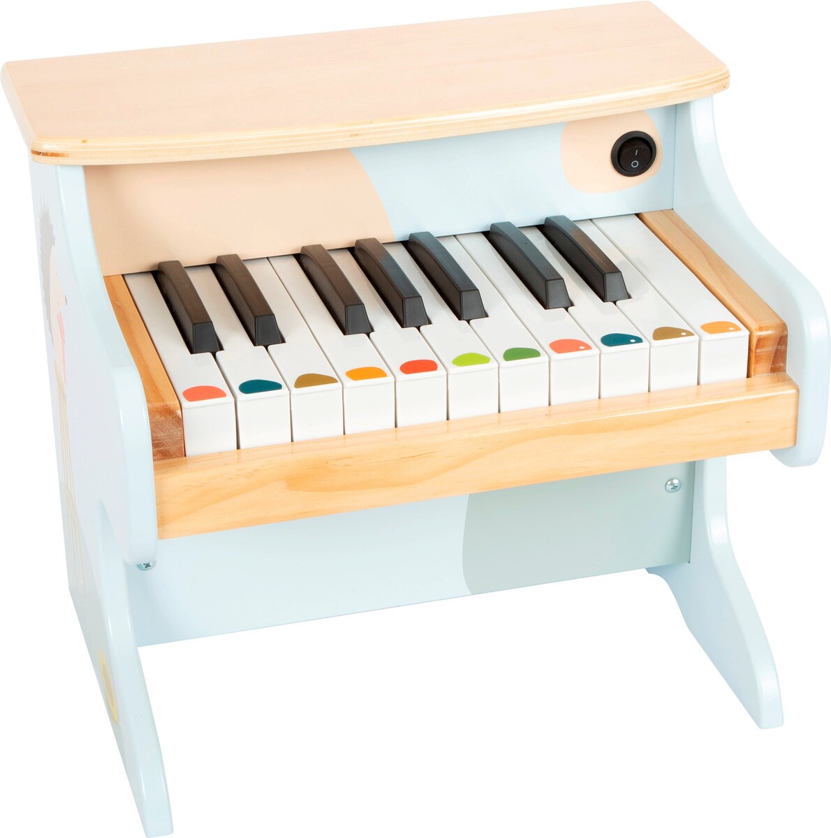 Elektronisk barnepiano Groovy Beats i tre forfra