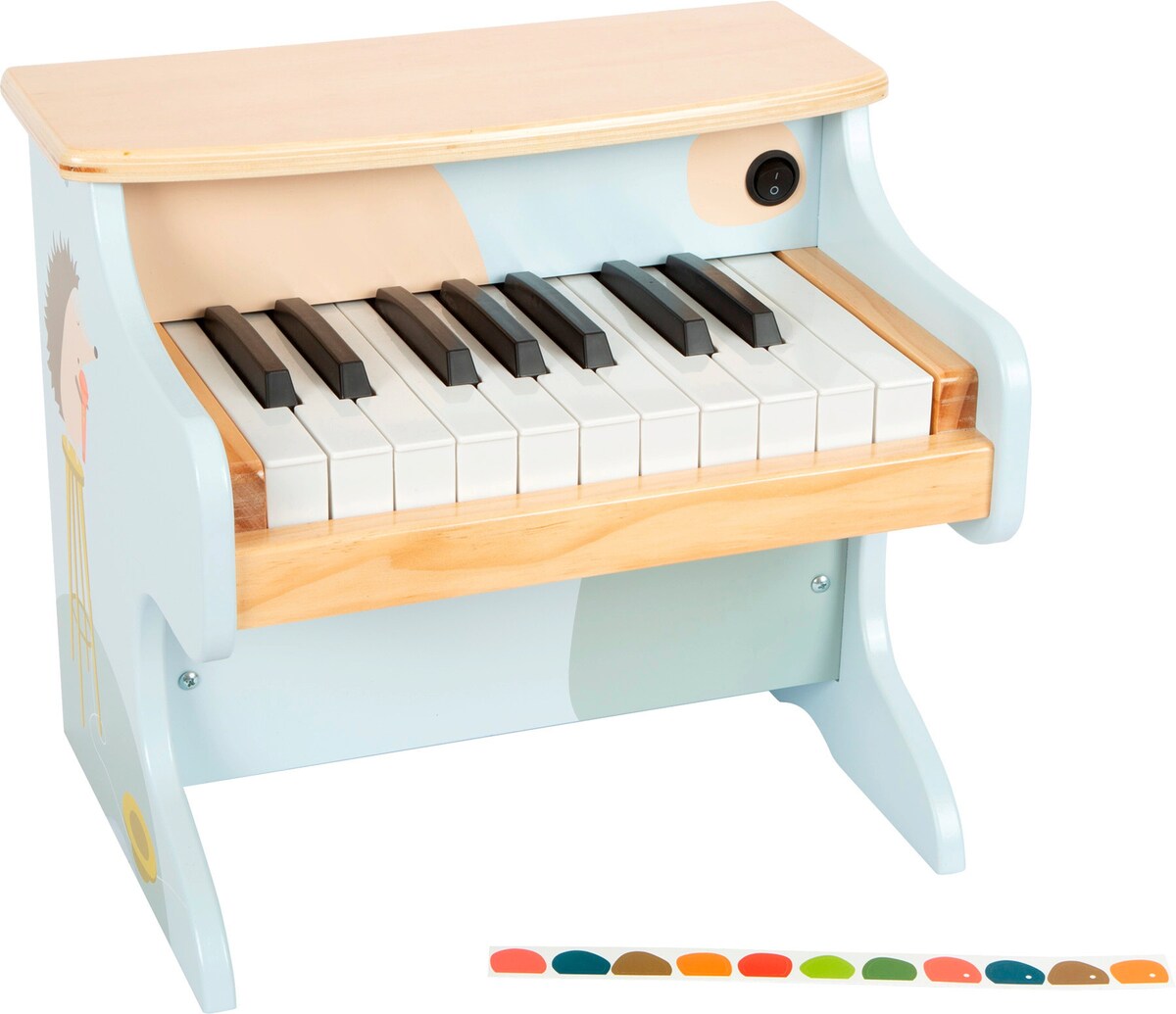 Elektronisk barnepiano Groovy Beats i tre bakside