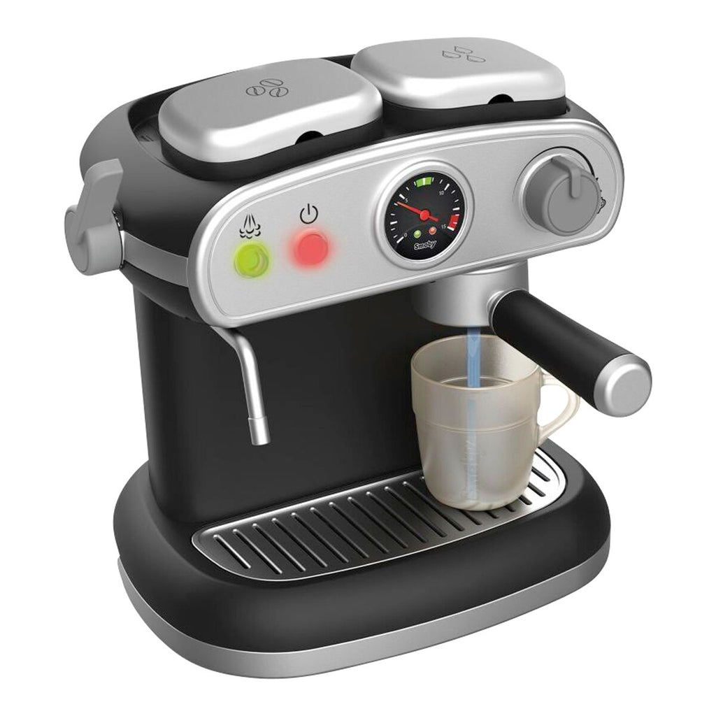Espresso-kaffemaskin med lyd og lys fra 3 år forfra