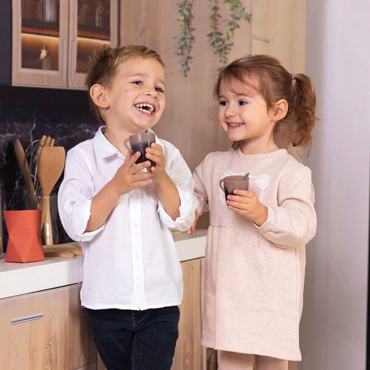 Espresso-kaffemaskin med lyd og lys fra 3 år bakside