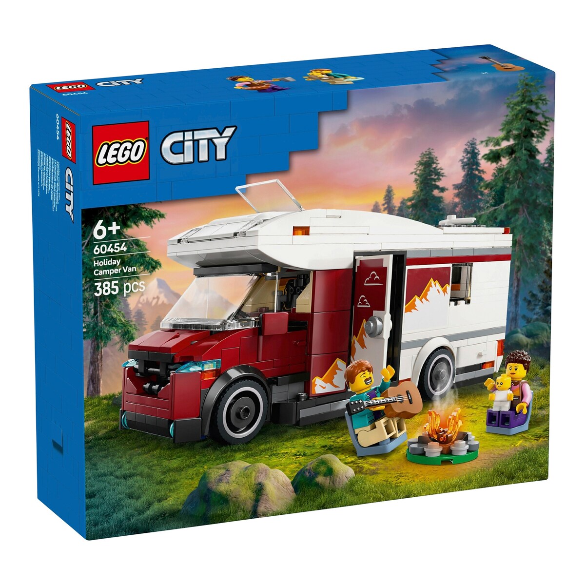 Eventyr-bobil 60454 byggesett forfra med minifigurer