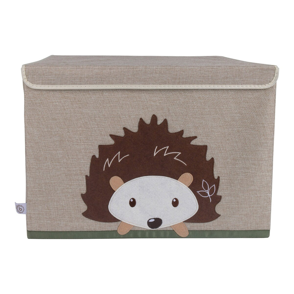 Oppbevaringskiste med lokk 36x51x36 cm polyester - Bieco
