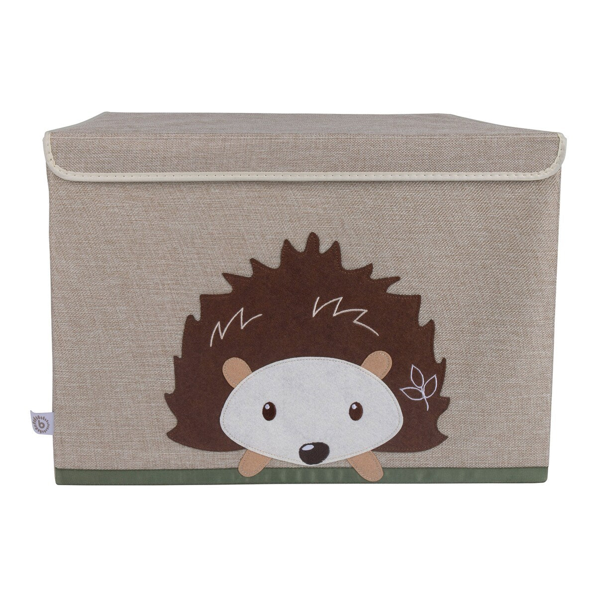 Oppbevaringskiste med lokk 36x51x36 cm polyester - Bieco