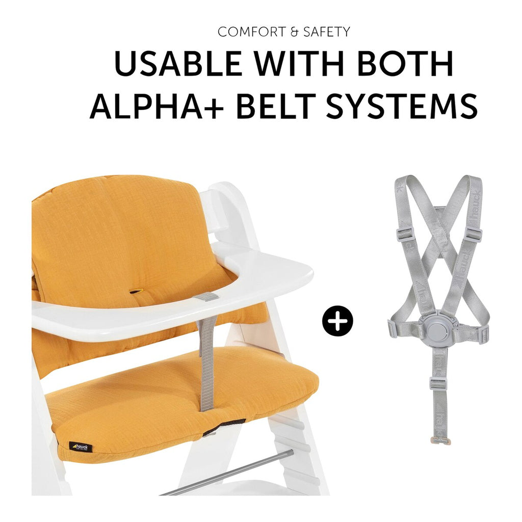 Sittepute Select musselin for Alpha+ barnestol, 2-delt - Hauck