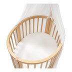 Sprinkelseng Sleepi Mini med ombygningssett, 2 madrasser og 2 laken - Stokke