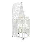 Sprinkelseng Sleepi Mini med ombygningssett, 2 madrasser og 2 laken - Stokke