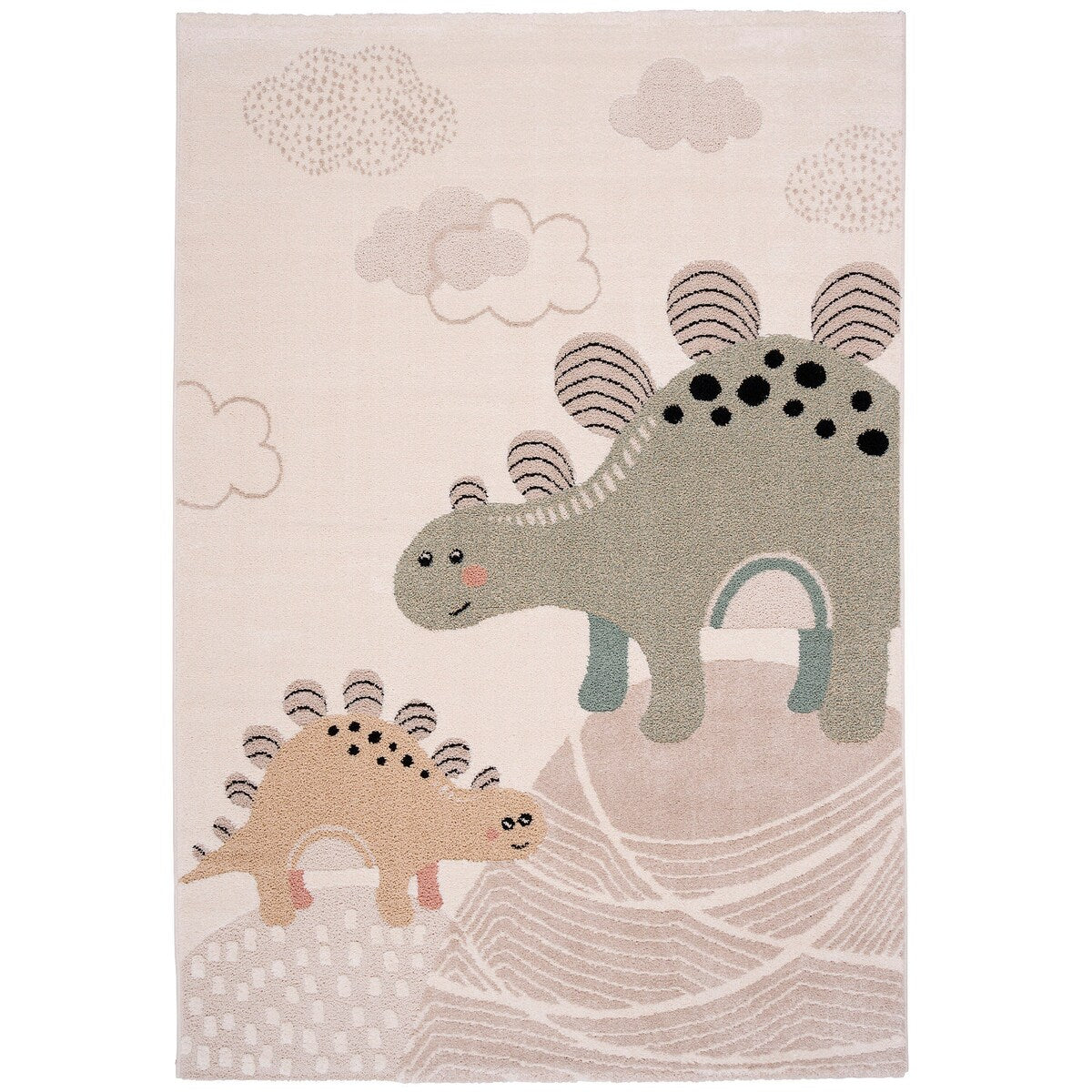 Barneteppe Happy Kids 100 % polypropylen Øko-Tex 100 - Pergamon