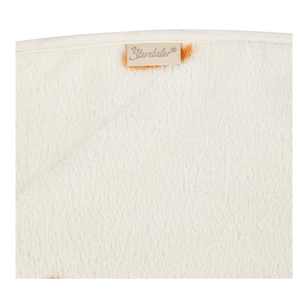 Babyteppe i plysj med andemotiv 75x100 cm - Sterntaler