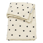 Babyteppe i musselin og frotté 75x100 cm forvasket - Meyco Baby
