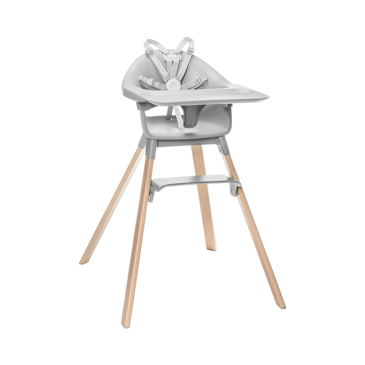 Barnestol Clikk fra 6 mnd til 3 år, bøk - Stokke