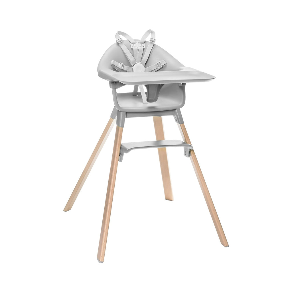 Barnestol Clikk med sittepute i bøk fra 6 mnd - Stokke