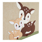 Oppbevaringsboks i polyester 32x32x32 cm med dyremotiv - Bieco