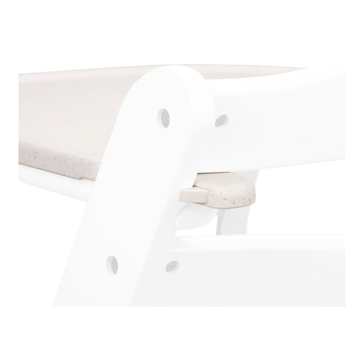 Spisebrett Alpha Click Tray i plast fra 6 mnd 44x46 cm - Hauck