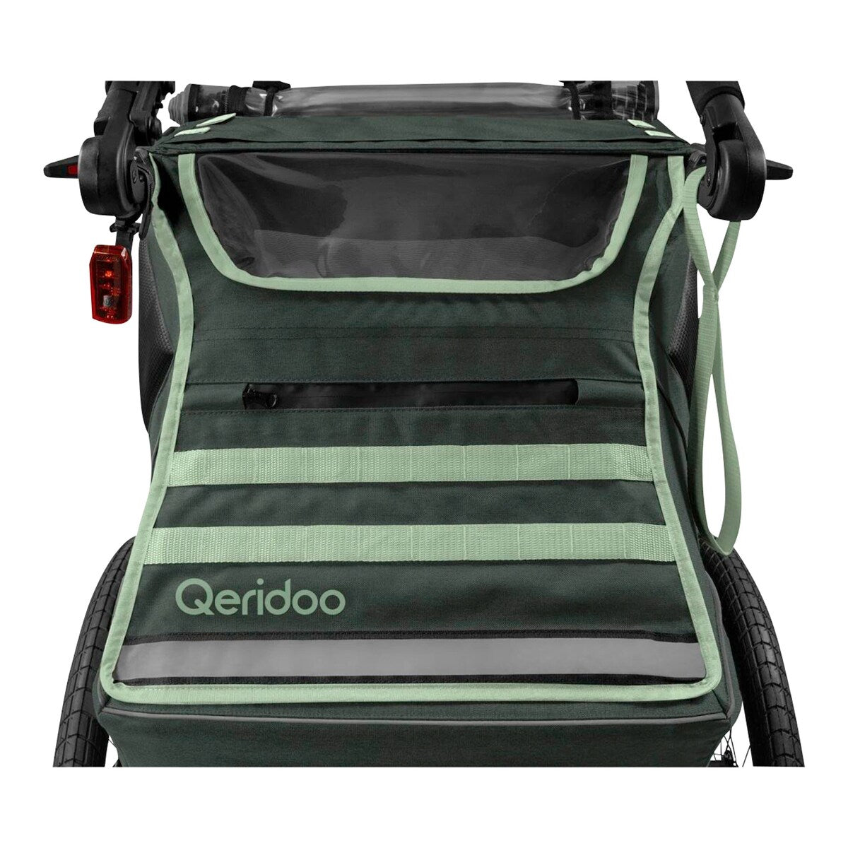 Sykkeltilhenger Kidgoo 1 jogger og buggy, 50 kg, fra 6 mnd - Qeridoo