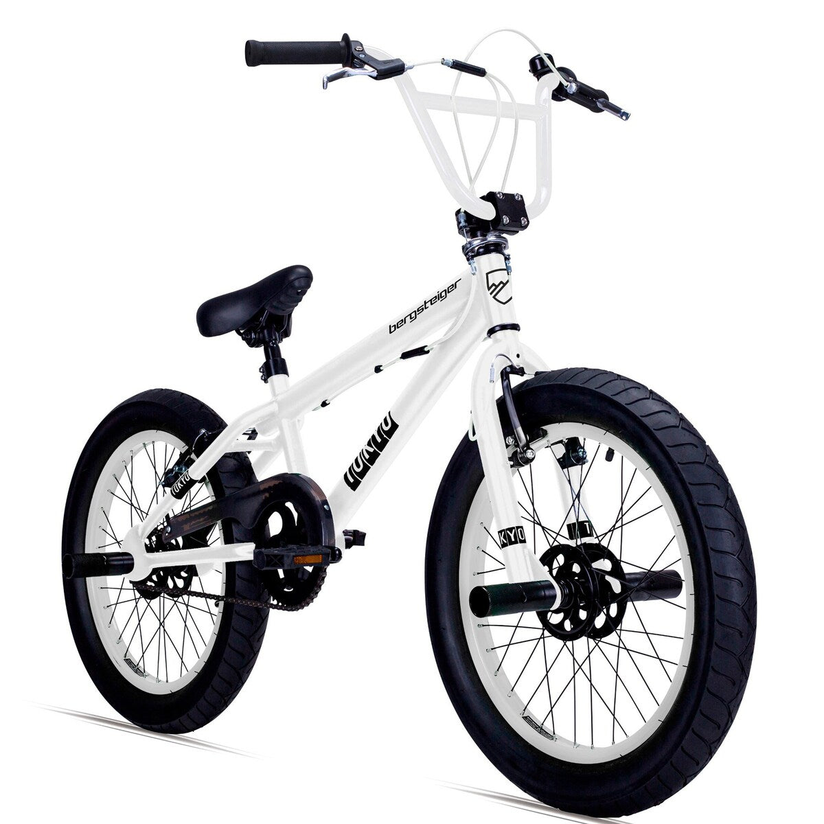 BMX-sykkel Tokyo 20 tommer fatbike med kjedebeskytter - Bergsteiger