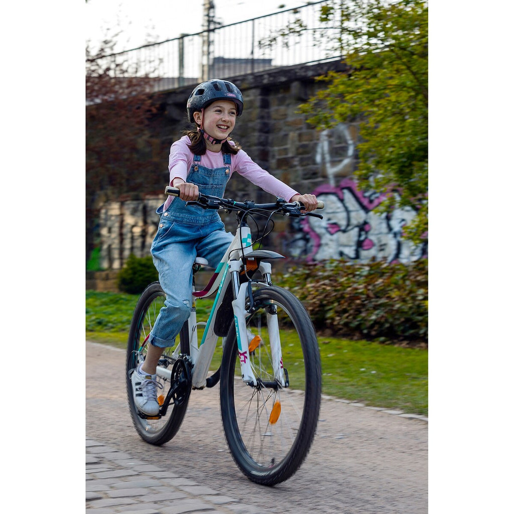 Sykkelhjelm Youn-I 2.0 med LED-baklys for ungdom - ABUS